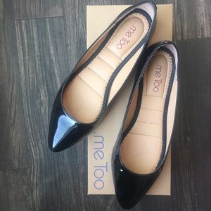 Me Too Aimee Black Patent leather Flats